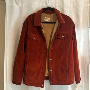 Roxy Fleece lined jacket never worn